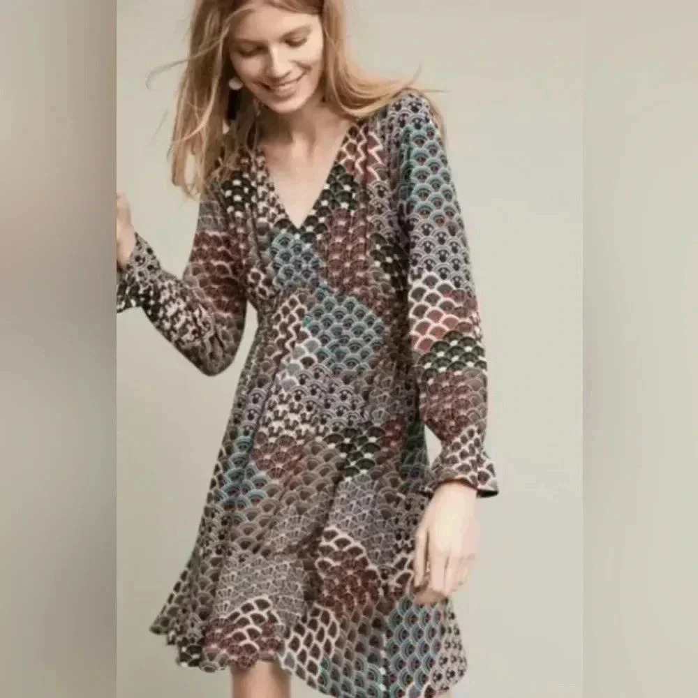 Maeve Tiered Monaco Dress